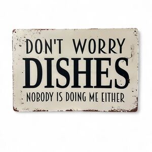 Humorous Kitchen Wall Sign